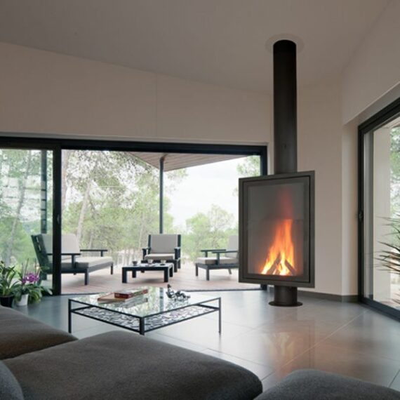Focus la gamme de cheminées et poêles design - Provence Cheminées