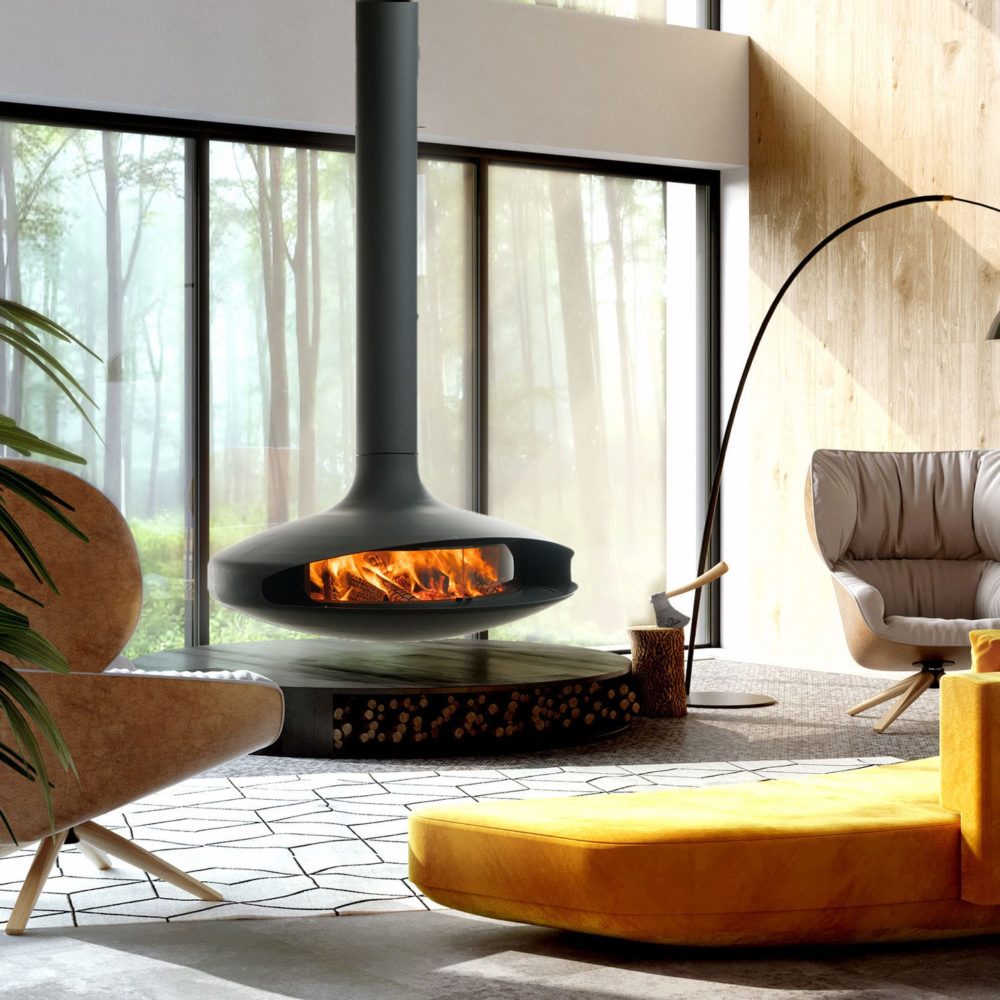 Focus la gamme de cheminées et poêles design - Provence Cheminées