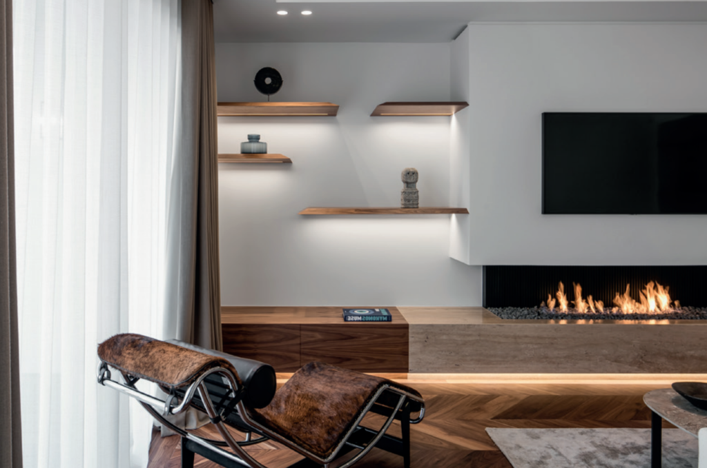 Metal Fire Cheminée Bois